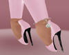 ^WW Pinky Ballet Heels