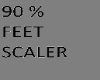 scaler 90% feet