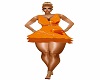 Short Orange Dress (XXL)