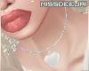 *MD*Sara Heart Necklace