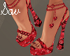 Red Heart Heels