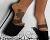 Black Heels + tattoo