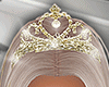 🤍 Gold Wedding Crown