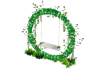 Multi-Pose Floral Swing
