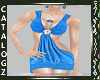 *CZ* Sexy blue Dress