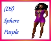 (DS) sphere purple dress