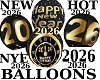 HOT 2026 NYE BALLOONS