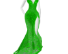 Green Lace Gown