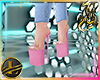 𝐋" Pink Denim Shoes