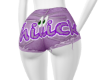 Thiiiick shorts purple