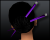 Hair Chopsticks Purple