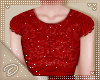 !D! Flowergirl Top Red