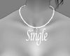 Single Silver Necklace