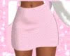 Pink Fur Skirt