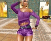 shorts lilac