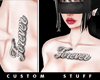 Forever Chest Tattoo