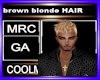 brown blonde HAIR