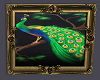 Peacock Picture Frame
