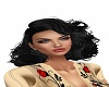 black wavy short hair