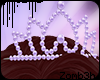 z | Pearl Tiara - Purple