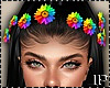 Pride Hair Flowers Crown