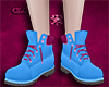 Blue Candy Shoes