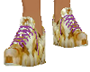popcorn shoes F purple