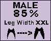 Leg Thigh Scaler 85% XXL