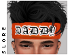 $ orange daddy bandana