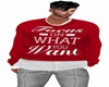 ASL Lor Red Sweater
