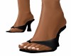 BLACK Heeled Sandals