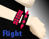 Right Pink Spike Braclet