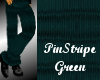 Green Pinstripe Pants V1