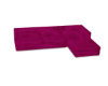 LB | Pink Suede Sofa