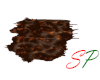 (SP) Brown fur rug
