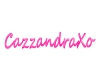 CazzandraXo Name sticker
