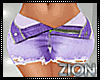 Val Purple Open Shorts