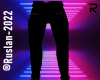 [R] Leather Pants Black