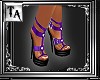 TA Purple Strap Heels