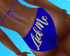 Lick Me-Bikini Blue