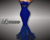 Royal Blue Gown Slim