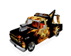 Flame Tow Truck