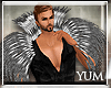 /Y/Venice Feather coat