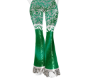 AR Green Flare Pants v1