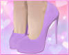 Kawaii Purple Heels