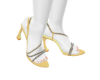 Claudia Gold Party Heels