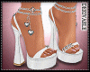 White heels e