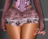 ღ  Crossed Purp Skirt