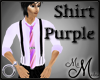 MM~ Dress Shirt Purple
