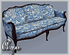 Blue Antique Sofa